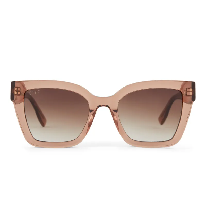 RHYS - CAFE OLE + BROWN GRADIENT SUNGLASSES sold by Diff Eyewear
