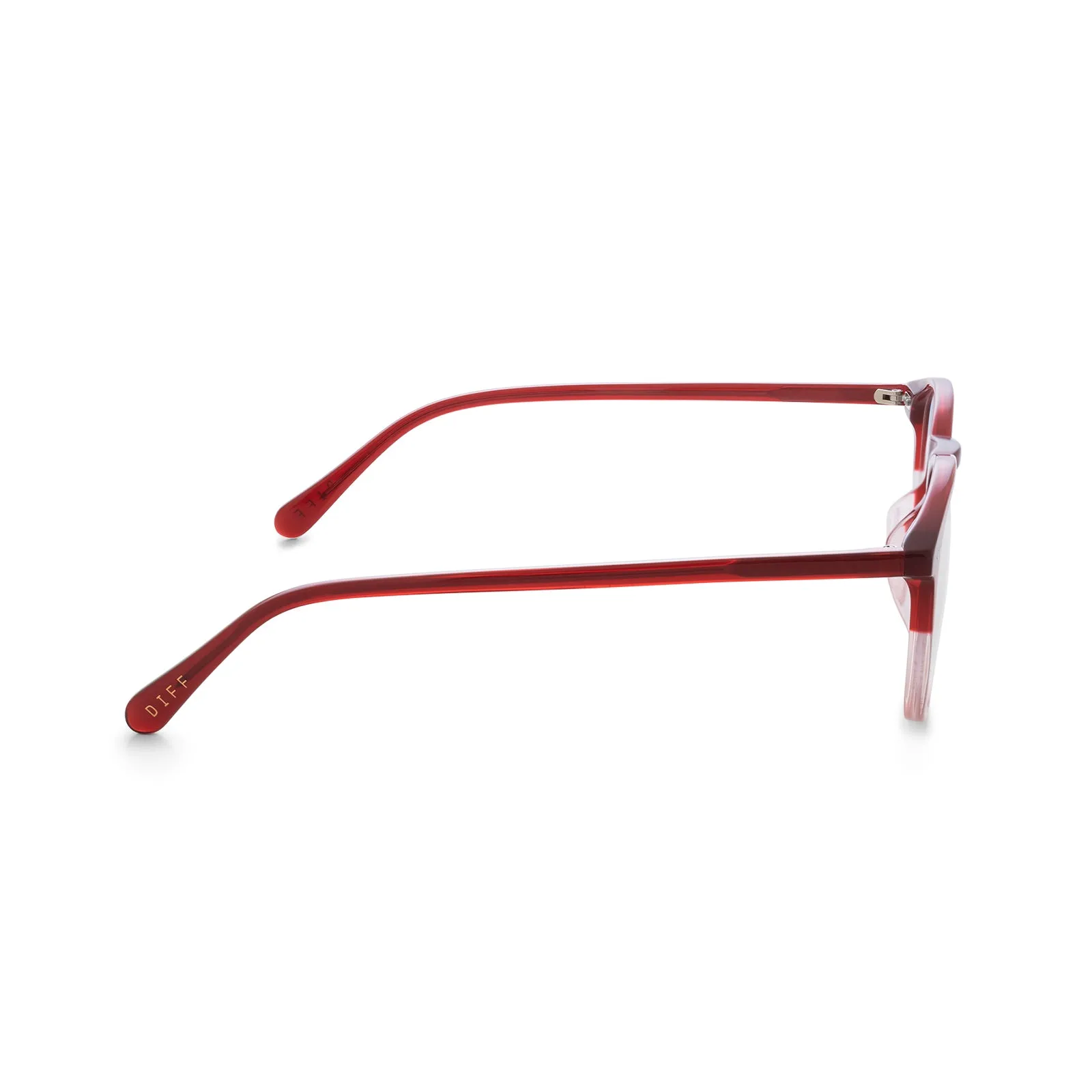 JAXSON - ROSEWOOD OMBRE + BLUE LIGHT TECHNOLOGY GLASSES sold by Diff Eyewear product image thumbnail 4