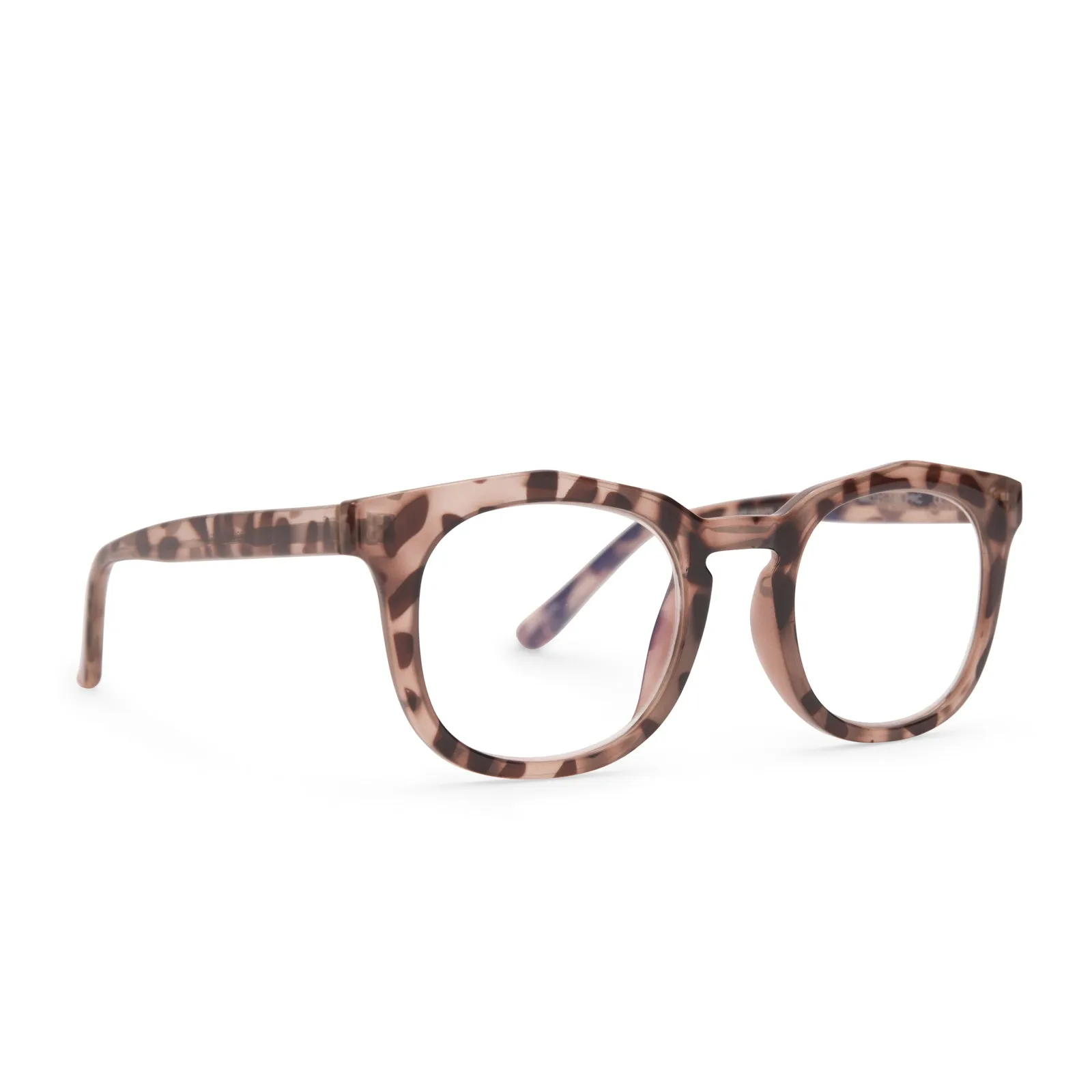 ROWAN - BEIGE TORTOISE + BLUE LIGHT READERS sold by Diff Eyewear product image thumbnail 2
