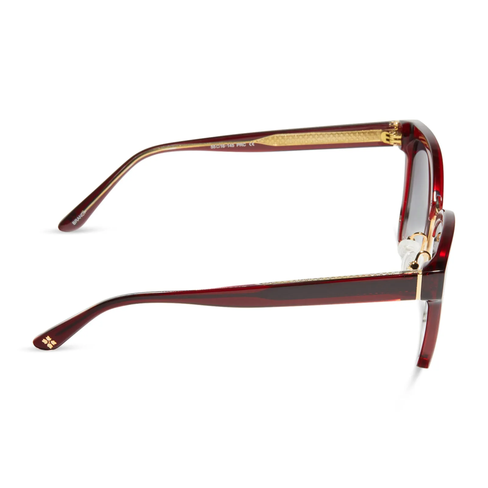 PATRICIA NASH - BRANDI + RUBY RED CRYSTAL + GREY GRADIENT SUNGLASSES sold by Diff Eyewear product image thumbnail 3