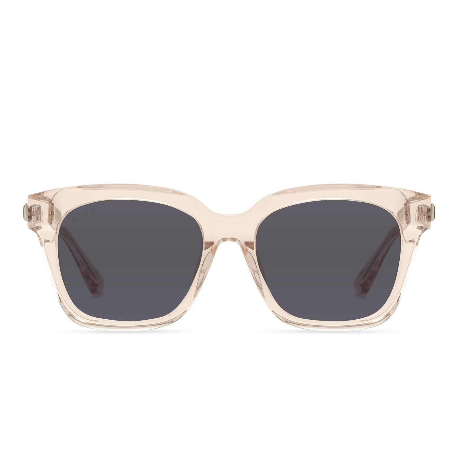 BELLA XS - SANDSTONE CRYSTAL + CLEAR GLASSES sold by Diff Eyewear product image thumbnail 5