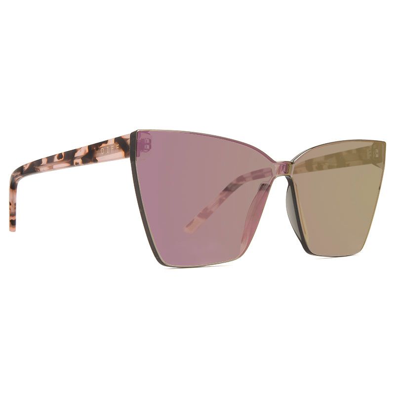 GOLDIE - HIMALAYAN TORTOISE + TAUPE MIRROR SUNGLASSES sold by Diff Eyewear product image thumbnail 2
