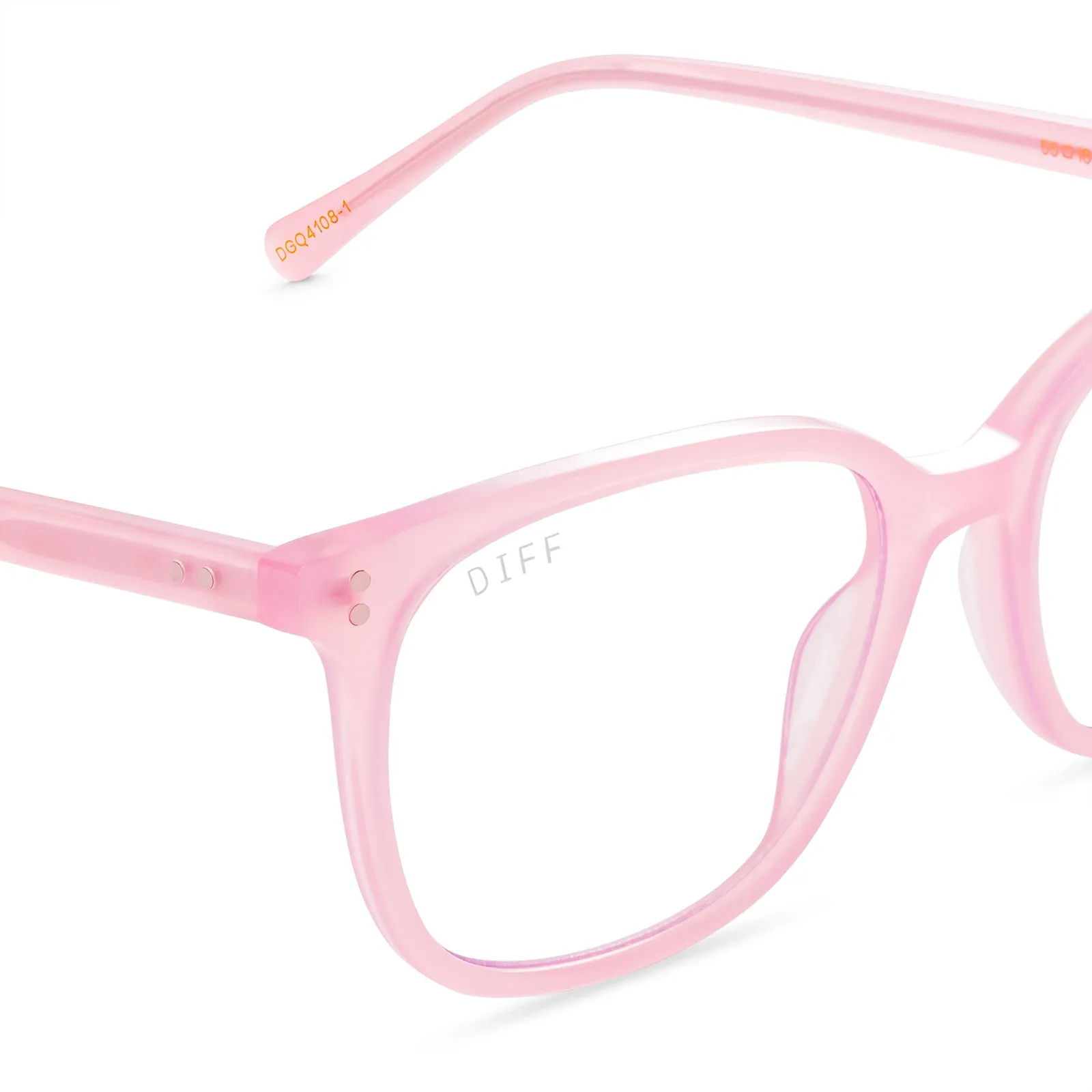 CLARKE - COQUILLE + BLUE LIGHT TECHNOLOGY GLASSES sold by Diff Eyewear product image thumbnail 3