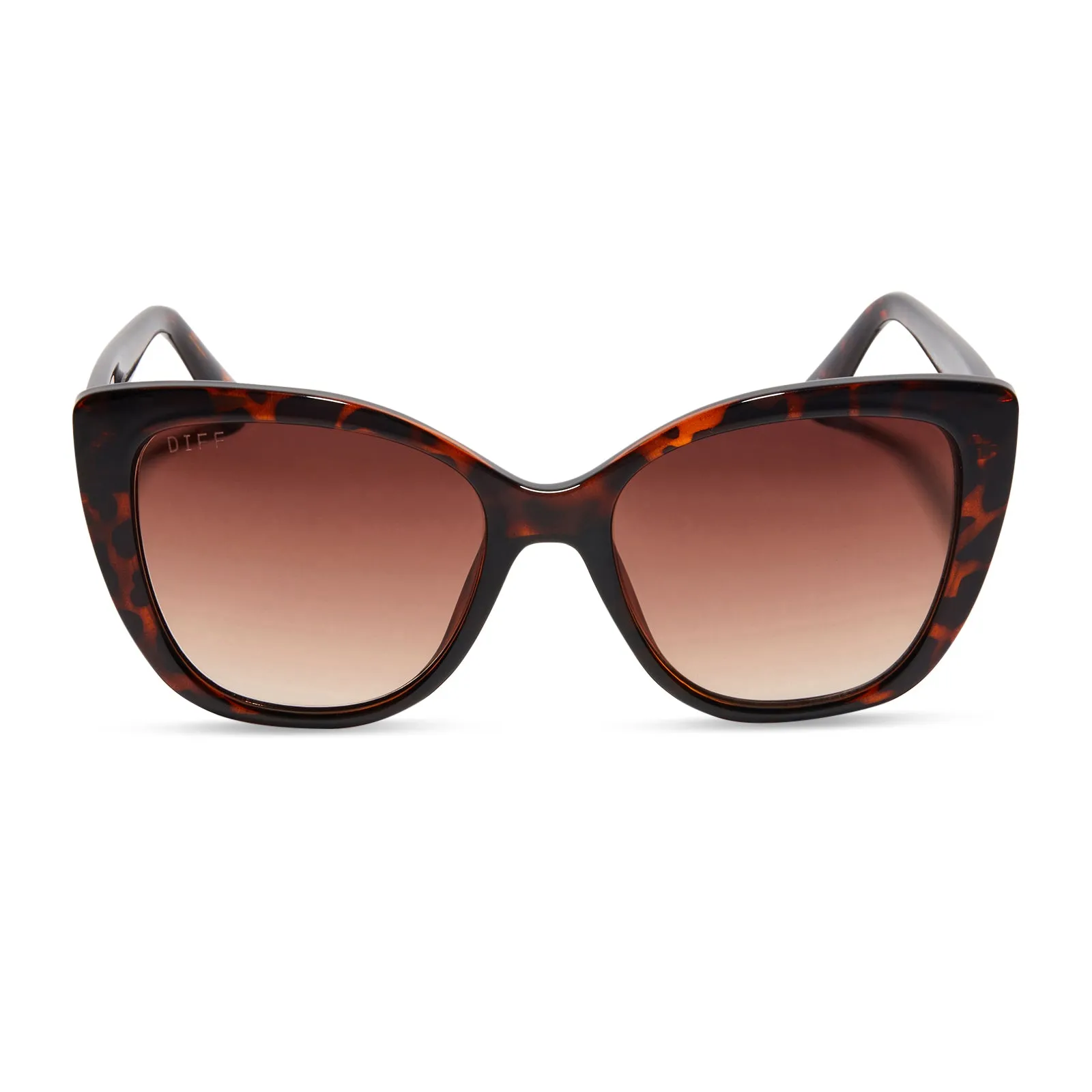 RAE - DARK TORTOISE + BROWN GRADIENT SUNGLASSES sold by Diff Eyewear