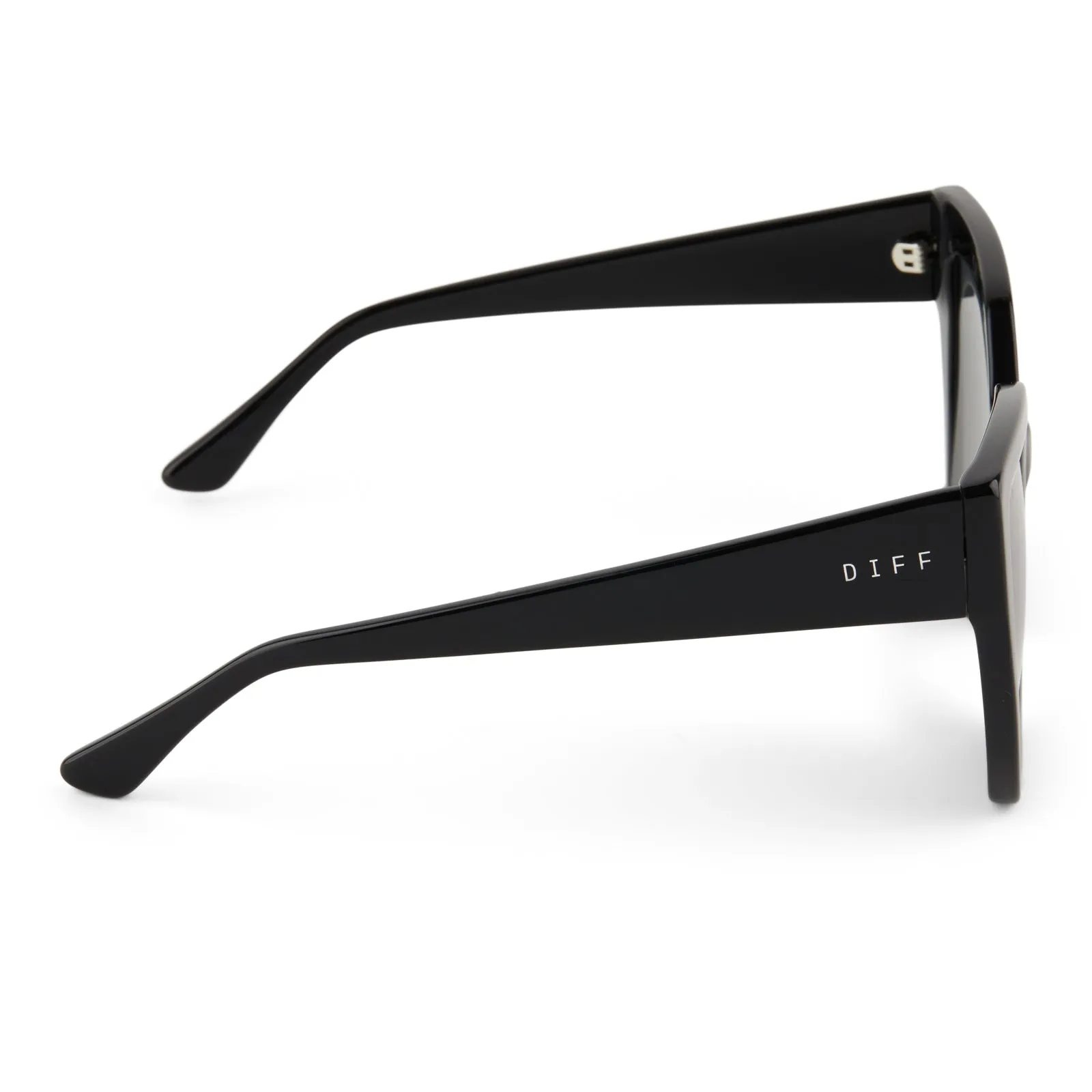 BLAIRE - BLACK + GREY + POLARIZED SUNGLASSES sold by Diff Eyewear product image thumbnail 3