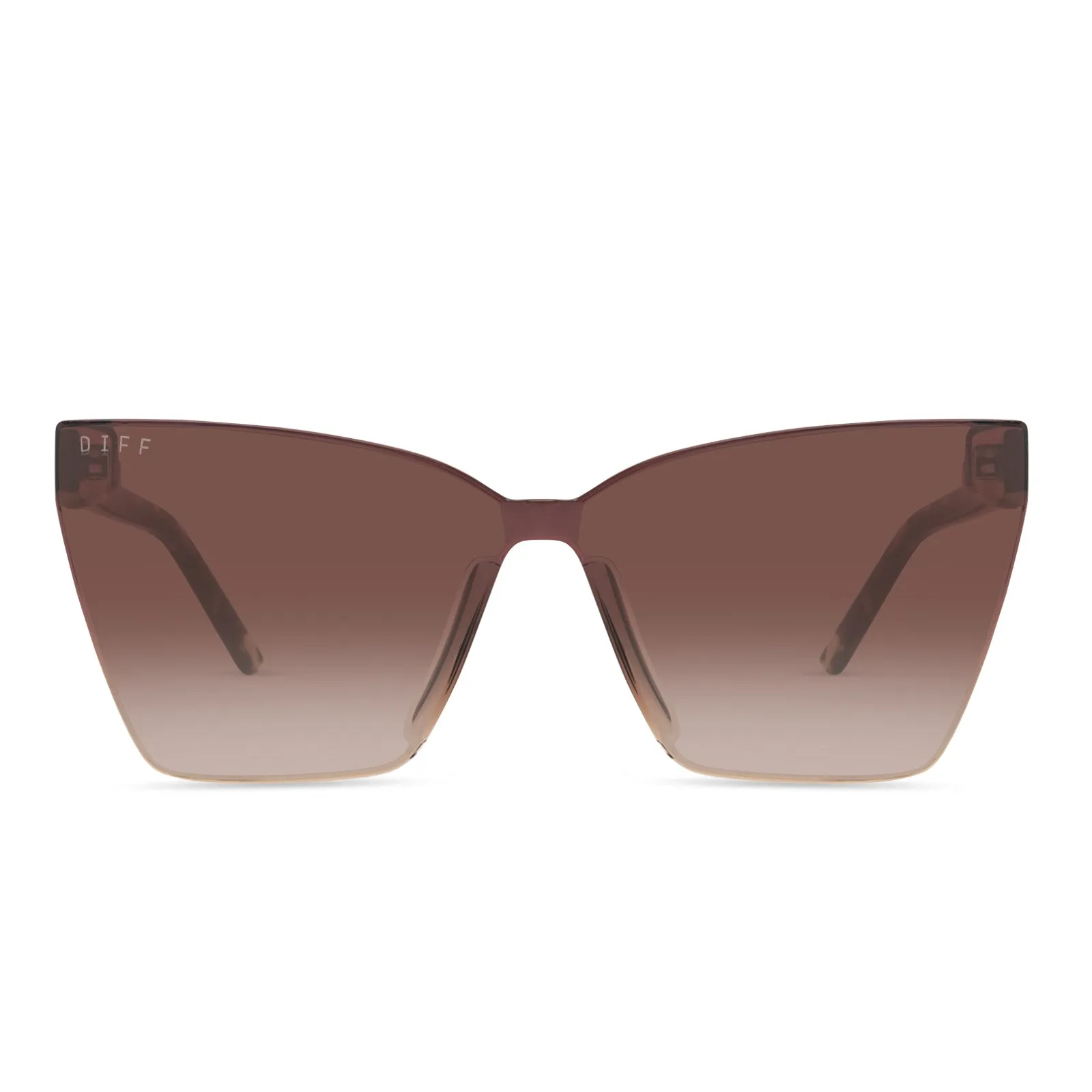 GOLDIE - ESPRESSO TORTOISE + BROWN GRADIENT SUNGLASSES sold by Diff Eyewear