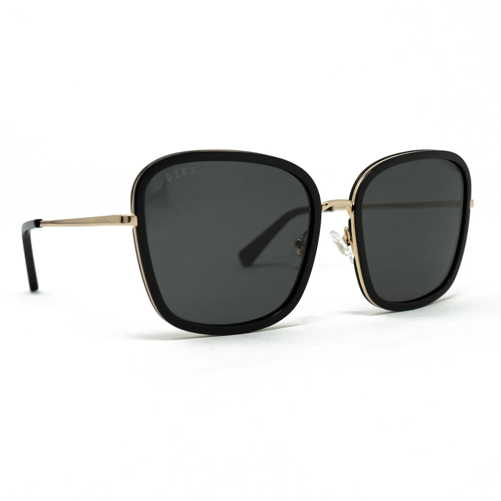 GENEVIVE - GOLD + GREY SUNGLASSES sold by Diff Eyewear product image thumbnail 2