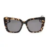 LIZZY - ESPRESSO TORTOISE + GREY + POLARIZED SUNGLASSES sold by Diff Eyewear