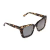 LIZZY - ESPRESSO TORTOISE + GREY + POLARIZED SUNGLASSES sold by Diff Eyewear