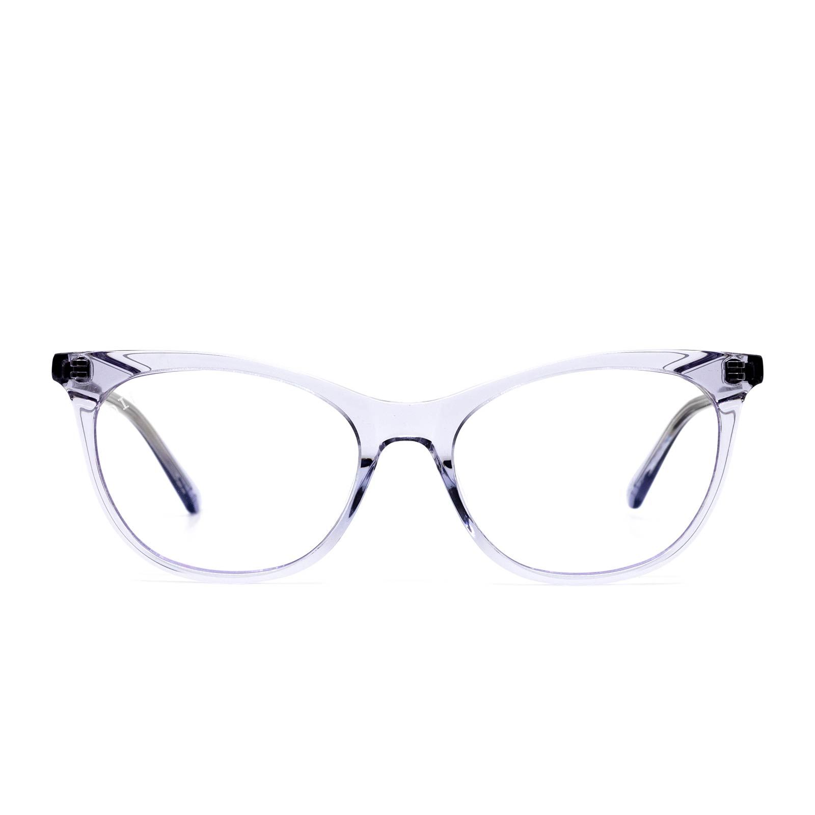 JADE - ULTRA VIOLET + CLEAR GLASSES sold by Diff Eyewear