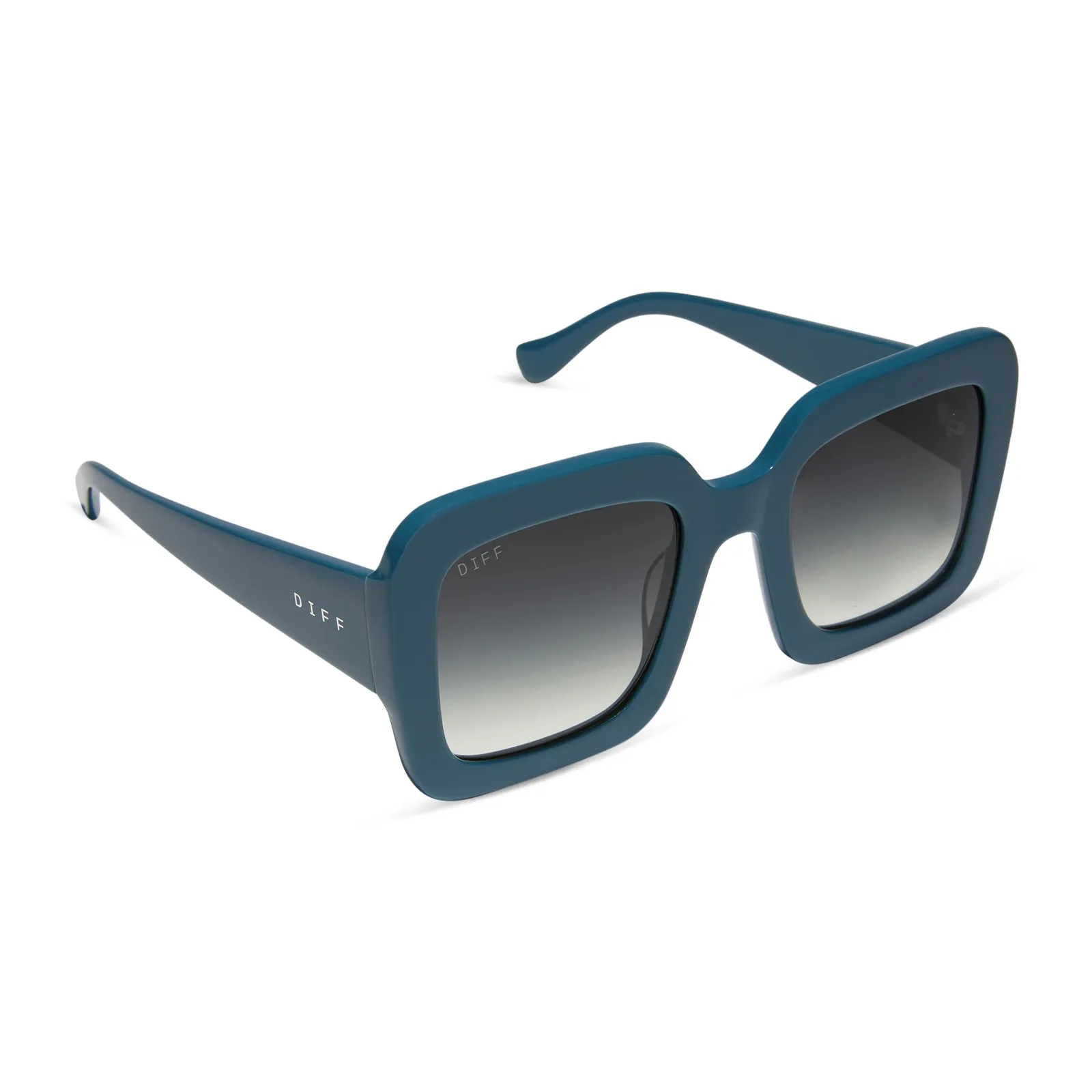 CHARISE - DEEP SPACE + GREY GRADIENT + POLARIZED SUNGLASSES sold by Diff Eyewear product image thumbnail 2