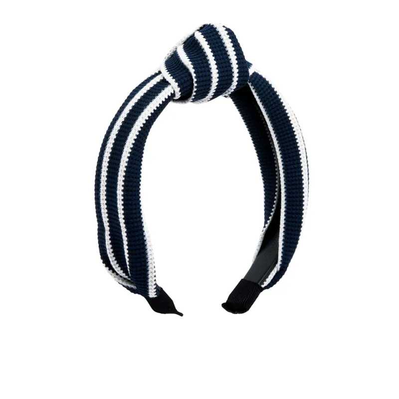 HEADBAND - NAVY + WHITE STRIPE sold by Diff Eyewear