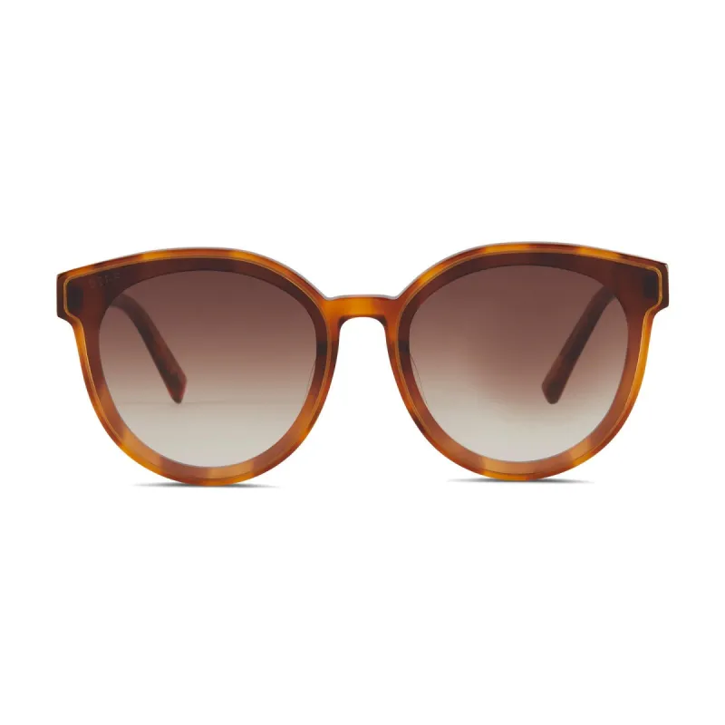 GEMMA - ANDES TORTOISE + BROWN GRADIENT SUNGLASSES sold by Diff Eyewear