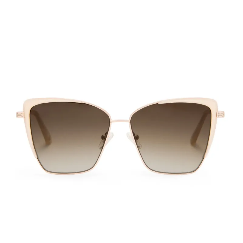 PRINCESS LEIA™ 2.0 - GENERAL GOLD + BROWN GRADIENT SUNGLASSES sold by Diff Eyewear