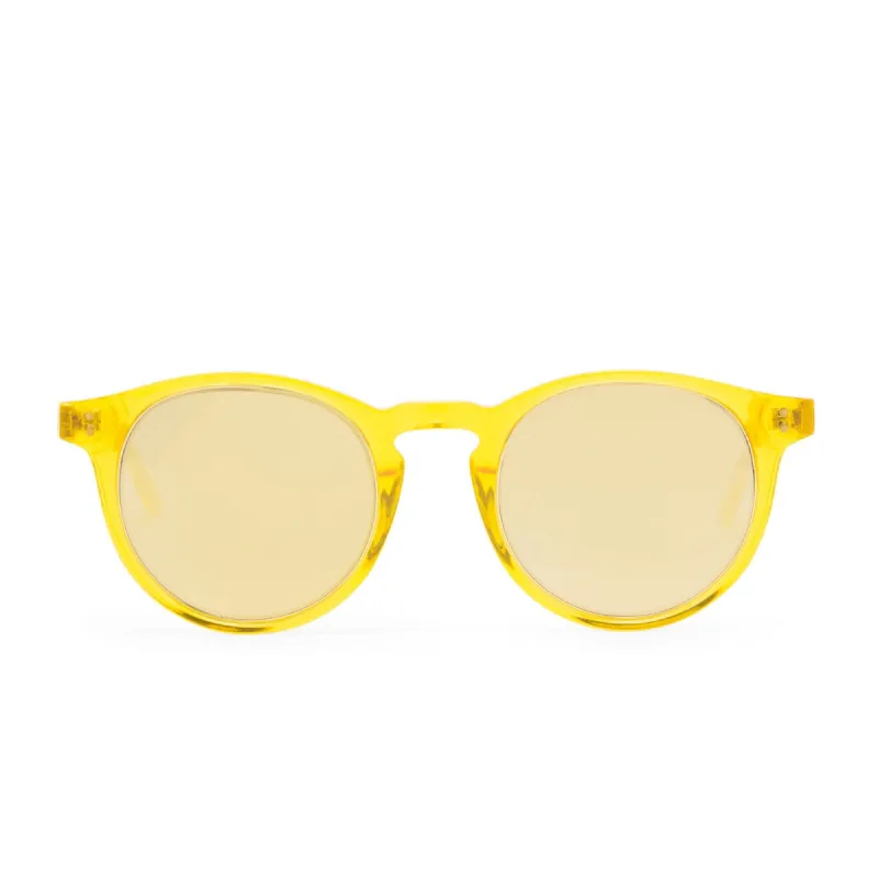 C-3PO™ 2.0 - GALACTICA GOLD + GOLDEN PLATE MIRROR SUNGLASSES made by Diff Eyewear