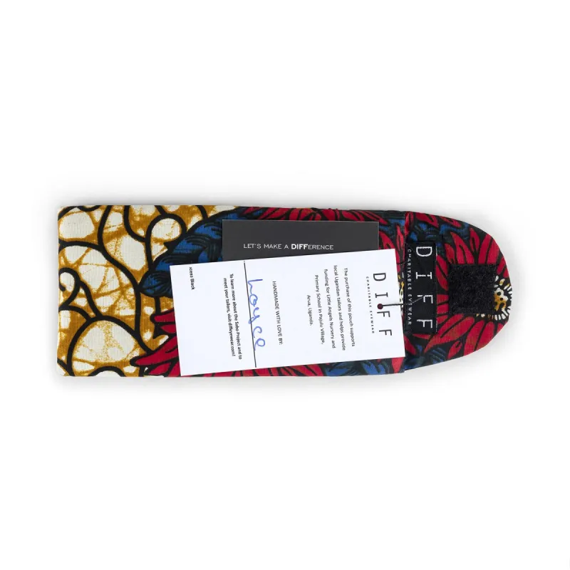 Handmade Pouch - Nziza sold by Diff Eyewear