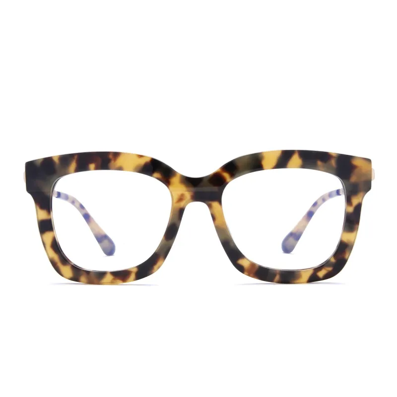 CARSON II - HAZEL TORTOISE + BLUE LIGHT GLASSES sold by Diff Eyewear