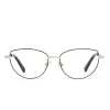 KERI - BLACK/GOLD + BLUE LIGHT TECHNOLOGY GLASSES sold by Diff Eyewear