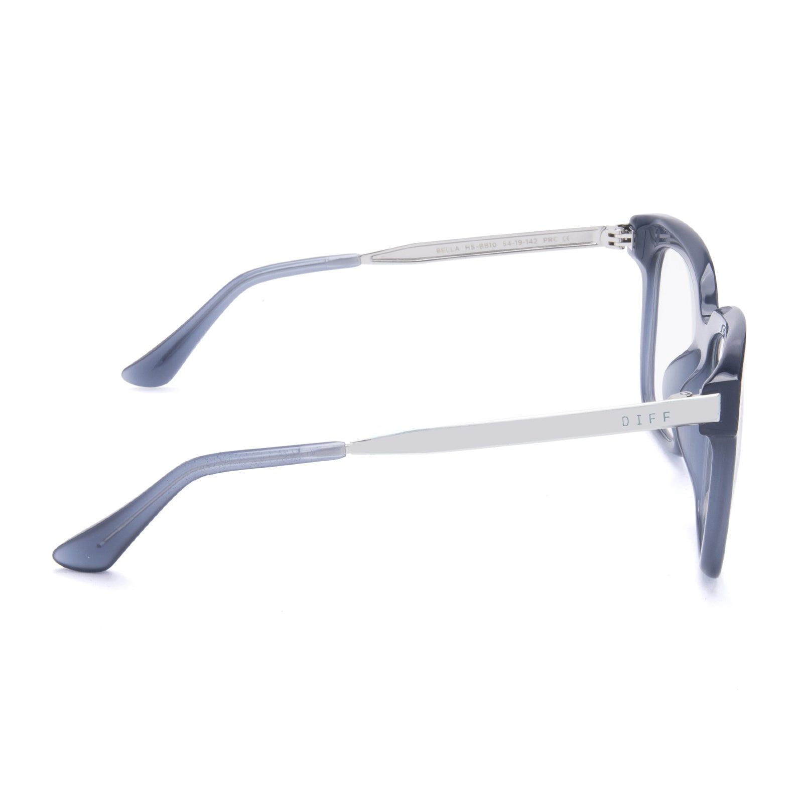 BELLA - HAZY SAPPHIRE + BLUE LIGHT TECHNOLOGY GLASSES sold by Diff Eyewear product image thumbnail 4