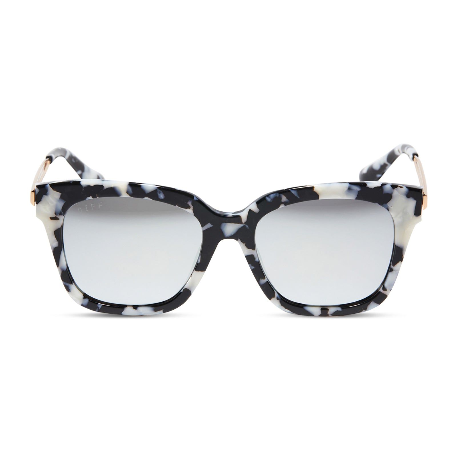 BELLA XS - RICH HIDE + GREY MIRROR POLARIZED SUNGLASSES sold by Diff Eyewear