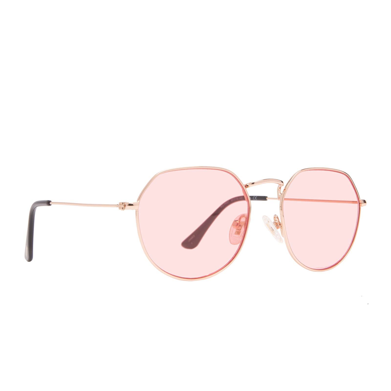JAMES - ROSE GOLD + PINK TRANSPARENT SUNGLASSES sold by Diff Eyewear product image thumbnail 2