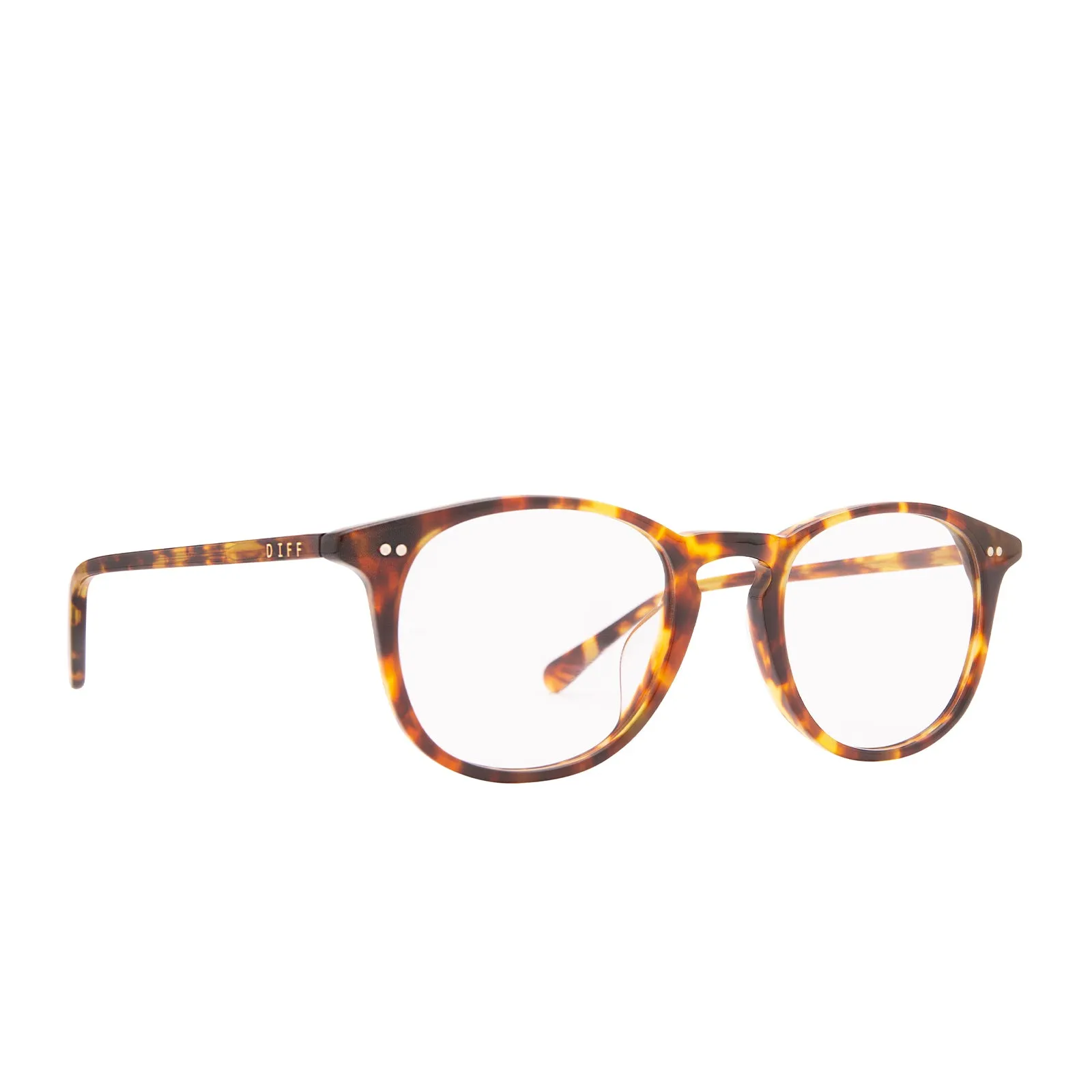 JAXSON - AMBER TORTOISE + GLASSES sold by Diff Eyewear product image thumbnail 2