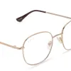 ROMAN - ROSE GOLD/BURGUNDY + BLUE LIGHT READERS sold by Diff Eyewear