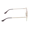 ROMAN - ROSE GOLD/BURGUNDY + BLUE LIGHT READERS sold by Diff Eyewear