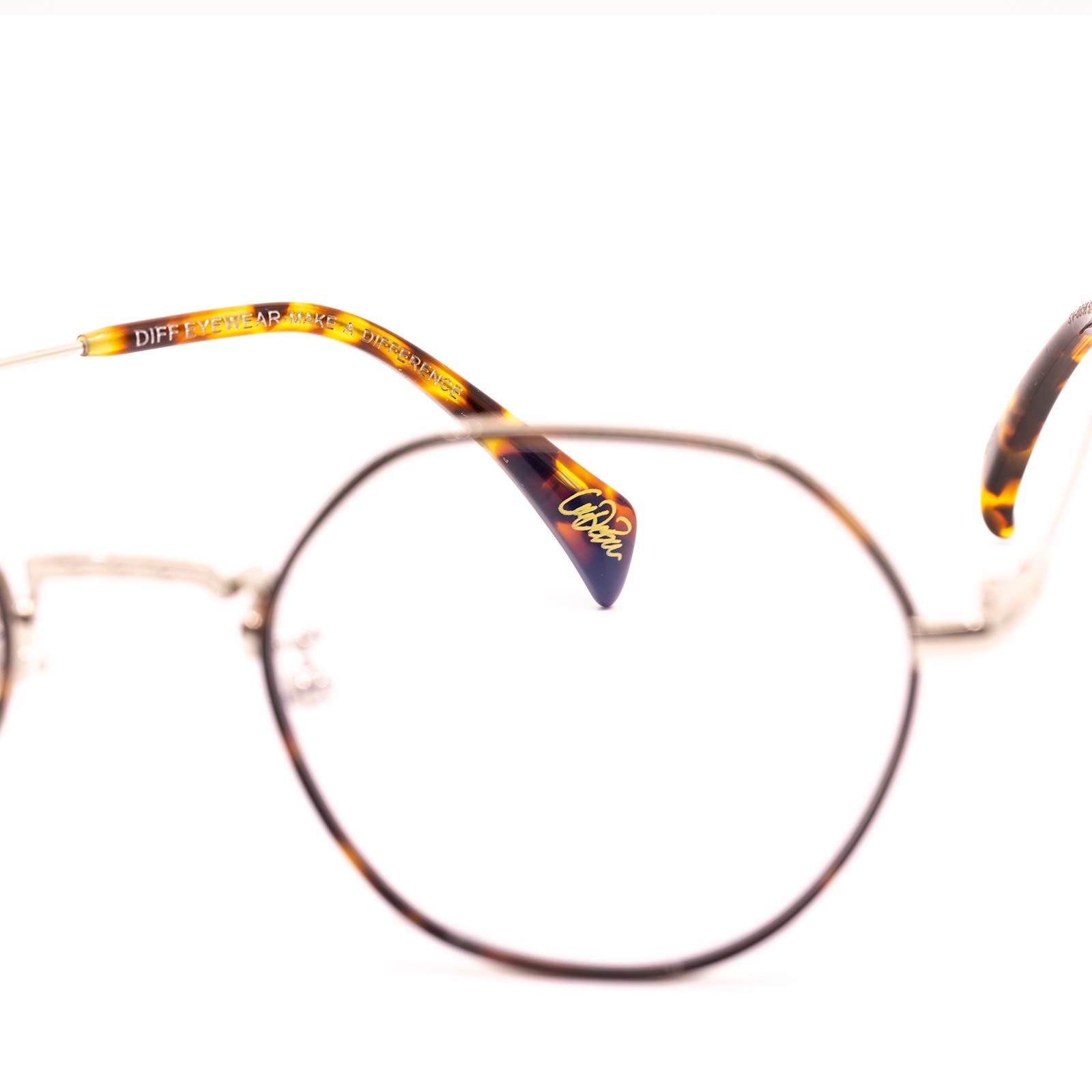 COLE DEBOER - RIDLEY + SILVER + BLUE LIGHT TECHNOLOGY sold by Diff Eyewear product image thumbnail 2