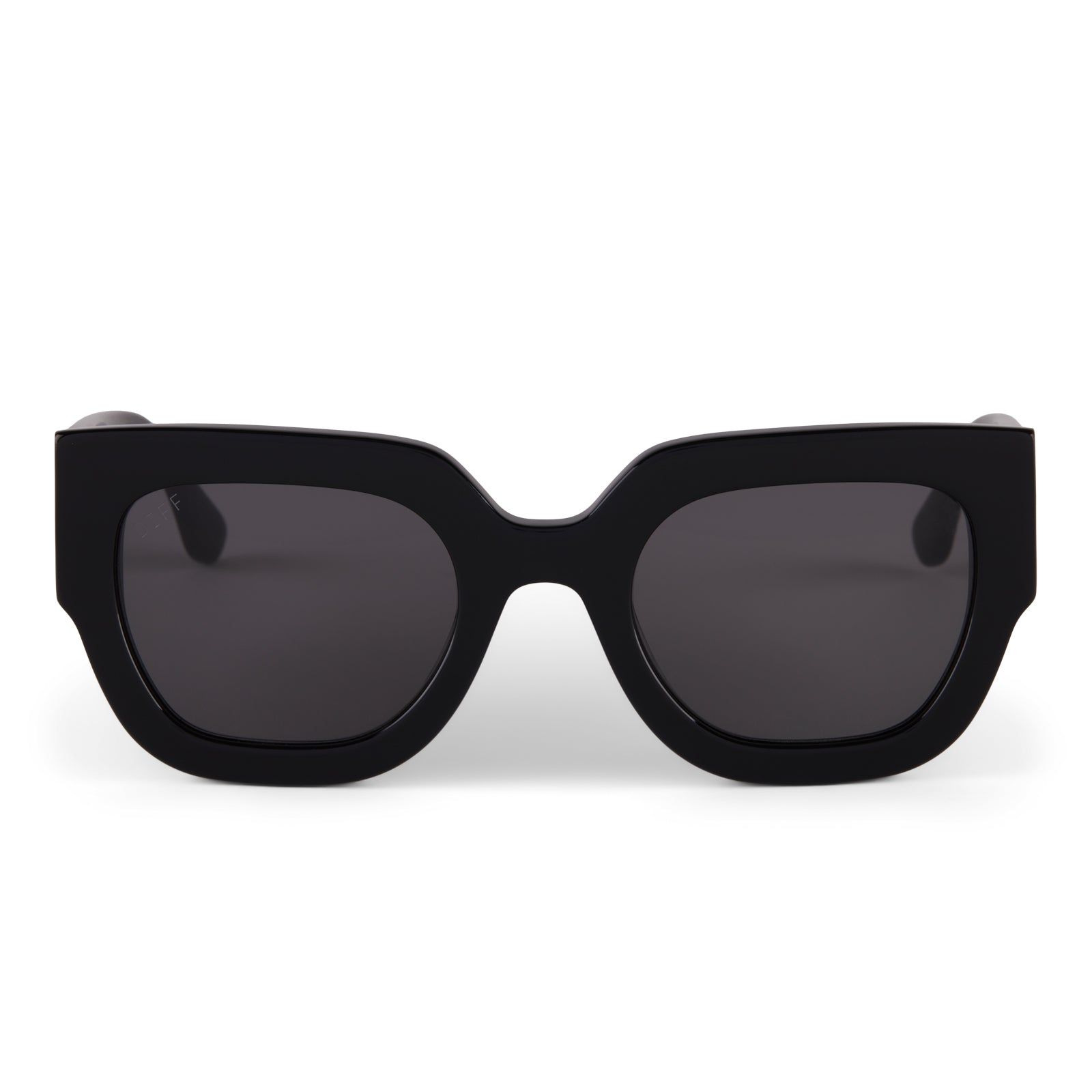 MAREN PYTHON - BLACK + GREY POLARIZED SUNGLASSES sold by Diff Eyewear product image thumbnail 2