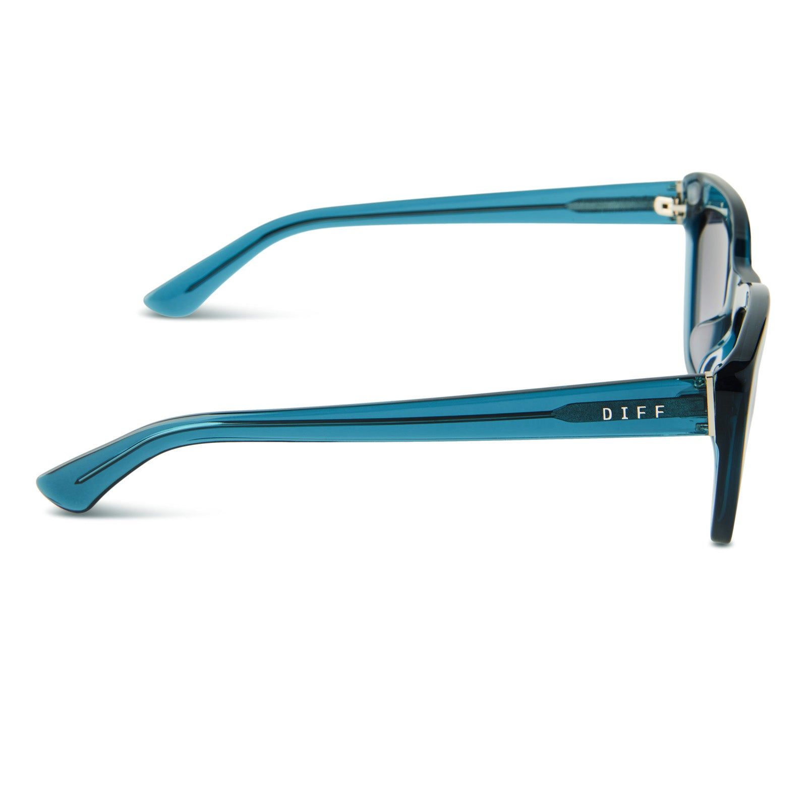 CAMILA - DEEP AQUA + BLUE GRADIENT SUNGLASSES | Parallel