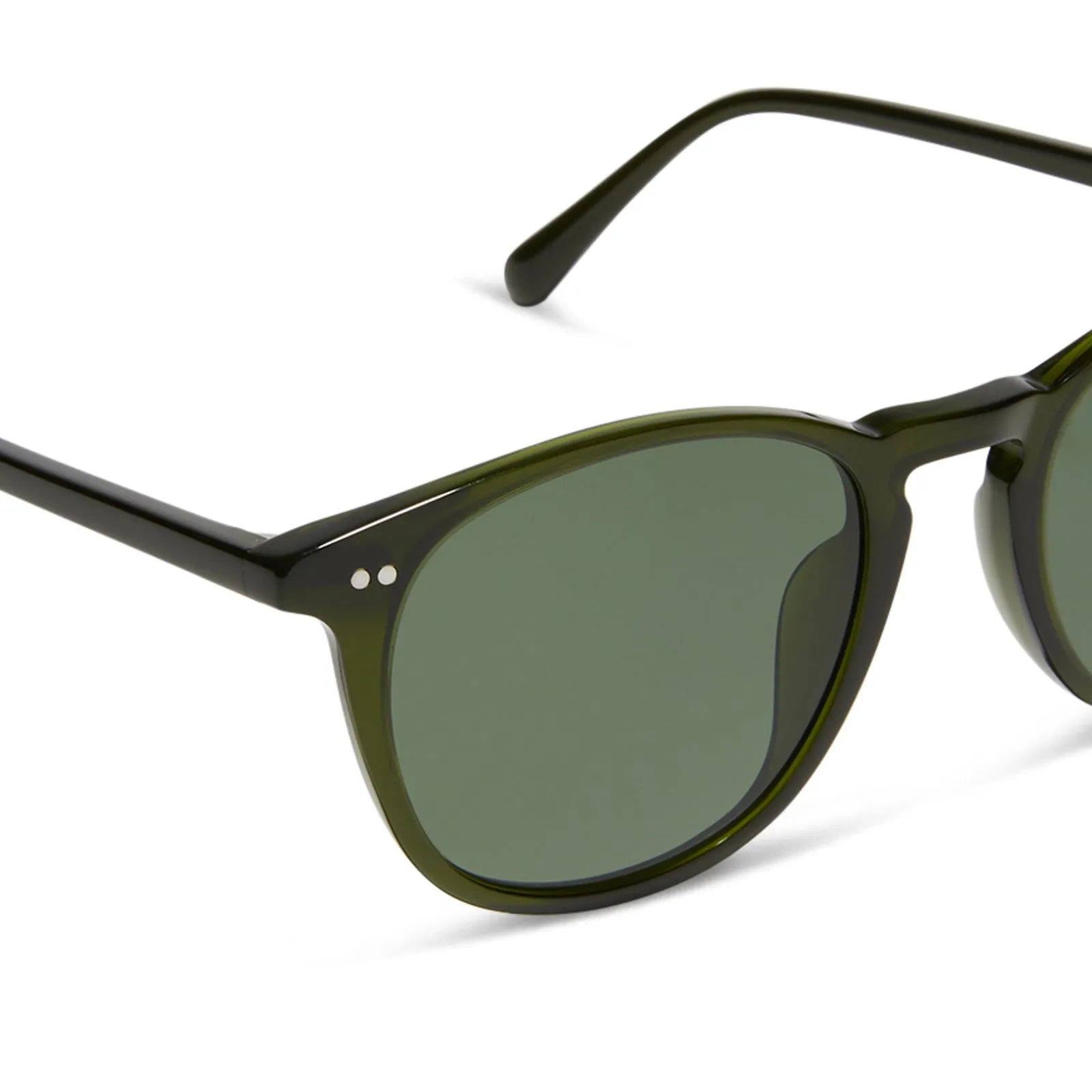 JAXSON XL - DARK OLIVE CRYSTAL + G15 + POLARIZED SUNGLASSES sold by Diff Eyewear product image thumbnail 4