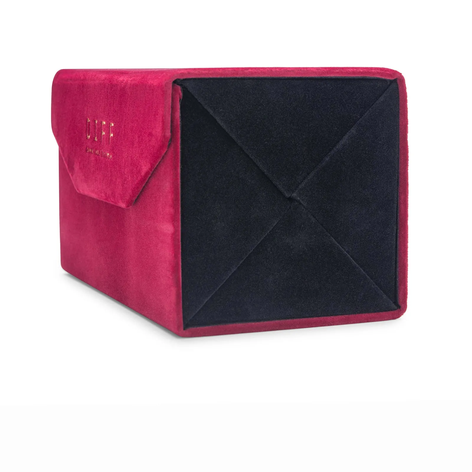 4 PAIR TRAVEL CASE - VELVET WINE sold by Diff Eyewear product image thumbnail 4