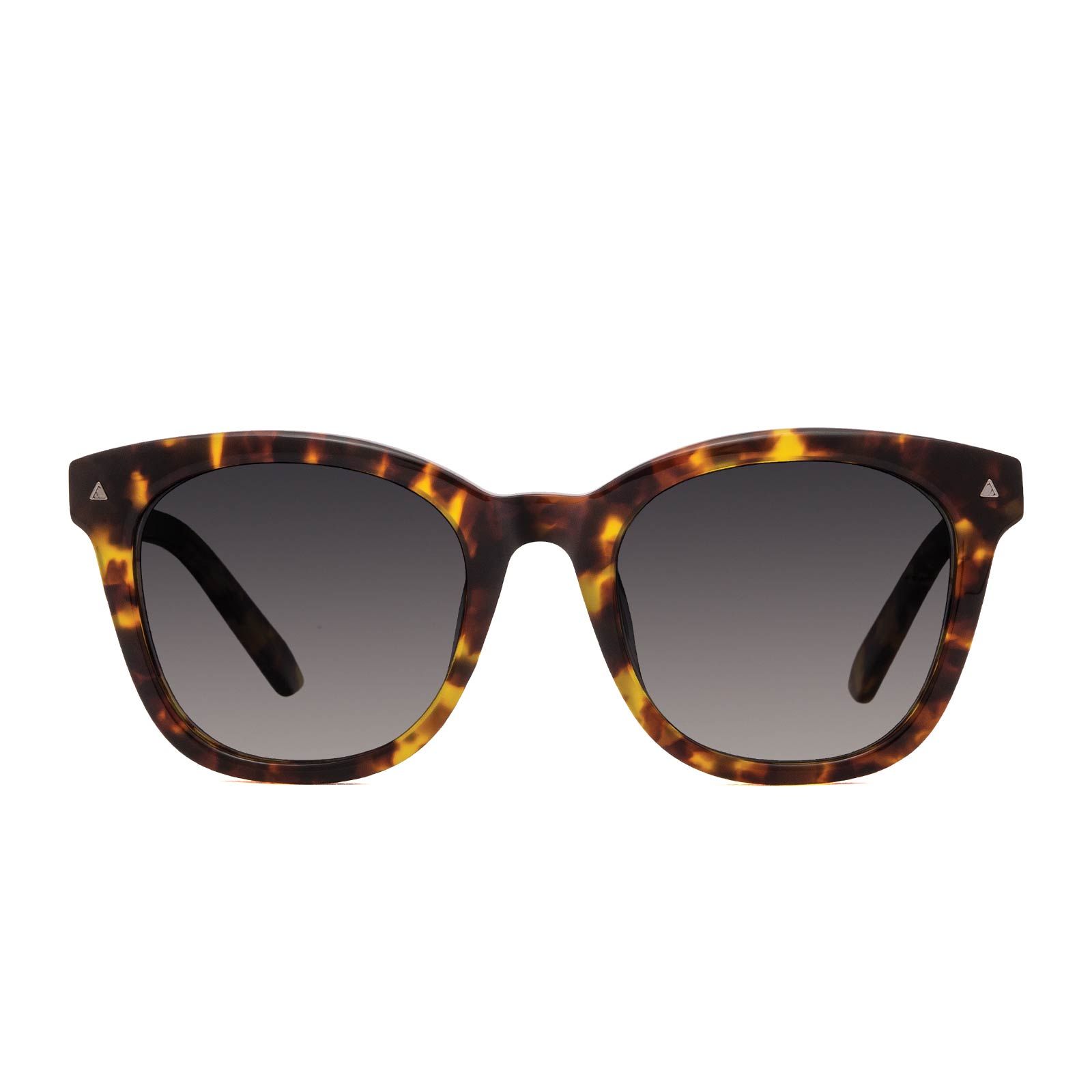 RYDER - AMBER TORTOISE + STEEL GRADIENT + POLARIZED SUNGLASSES sold by Diff Eyewear