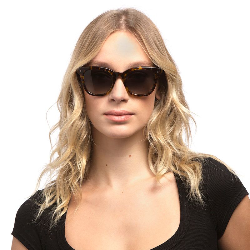 RYDER - AMBER TORTOISE + STEEL GRADIENT + POLARIZED SUNGLASSES sold by Diff Eyewear product image thumbnail 8