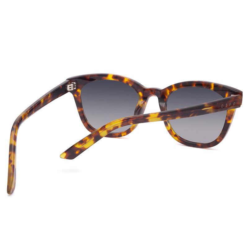 RYDER - AMBER TORTOISE + STEEL GRADIENT + POLARIZED SUNGLASSES sold by Diff Eyewear product image thumbnail 5