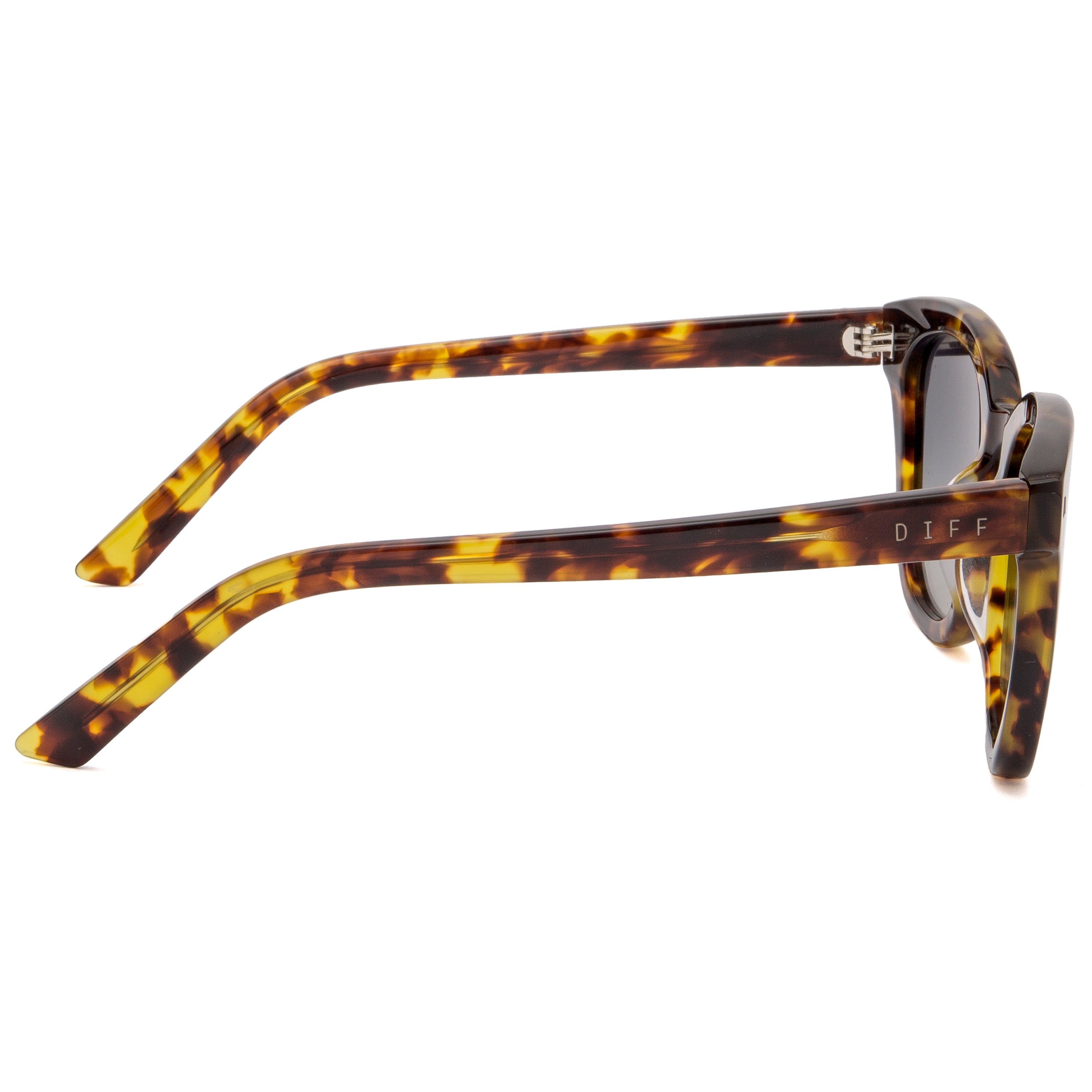 RYDER - AMBER TORTOISE + STEEL GRADIENT + POLARIZED SUNGLASSES sold by Diff Eyewear product image thumbnail 3