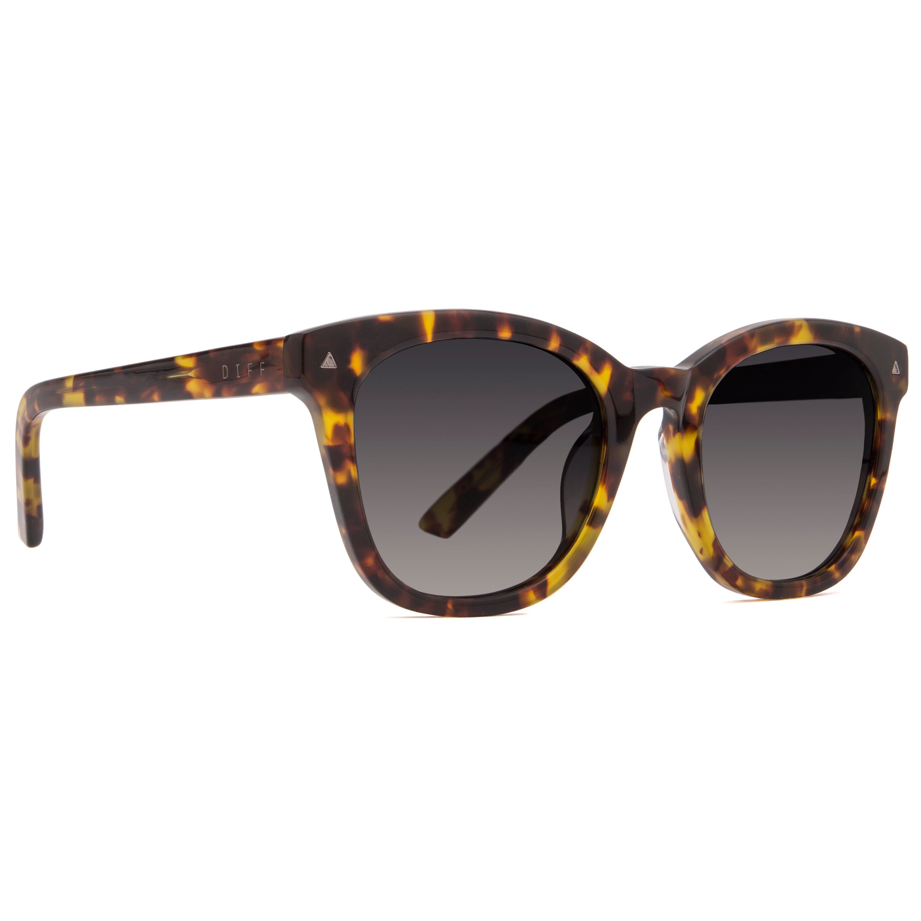 RYDER - AMBER TORTOISE + STEEL GRADIENT + POLARIZED SUNGLASSES sold by Diff Eyewear product image thumbnail 2