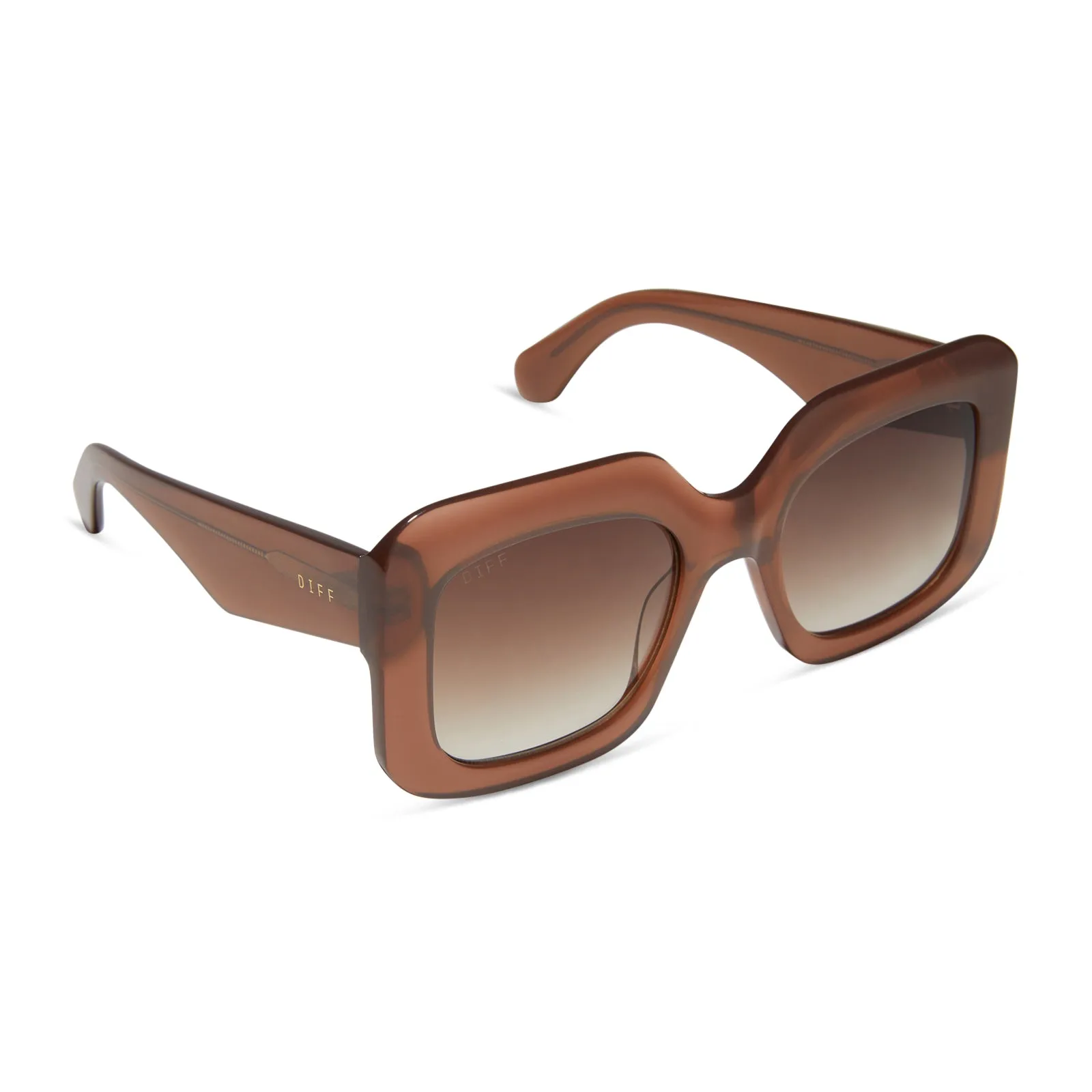 GIADA - MACCHIATO + BROWN GRADIENT SUNGLASSES sold by Diff Eyewear product image thumbnail 2