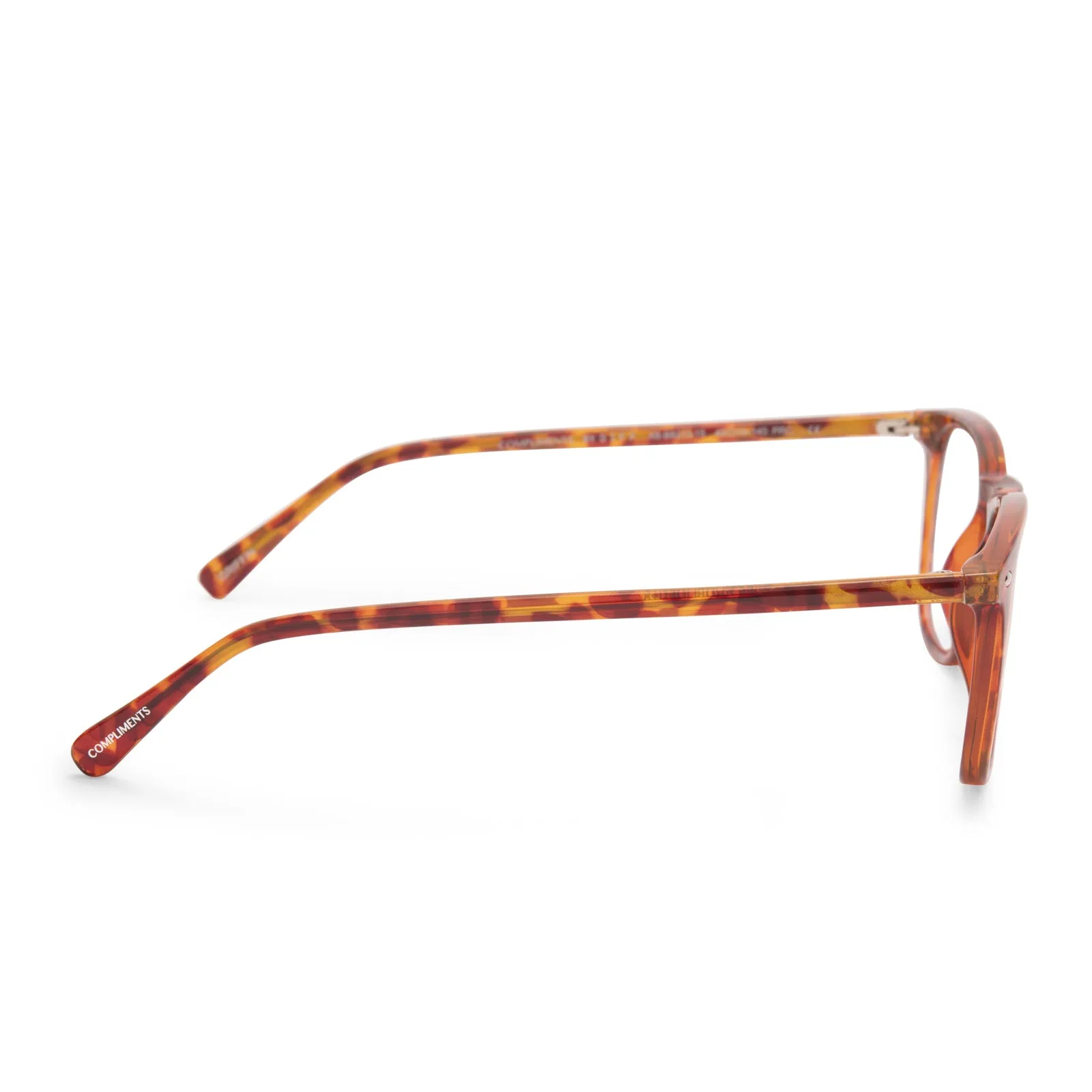 GRIFFIN - AMBER TORTOISE + BLUE LIGHT READERS sold by Diff Eyewear product image thumbnail 4