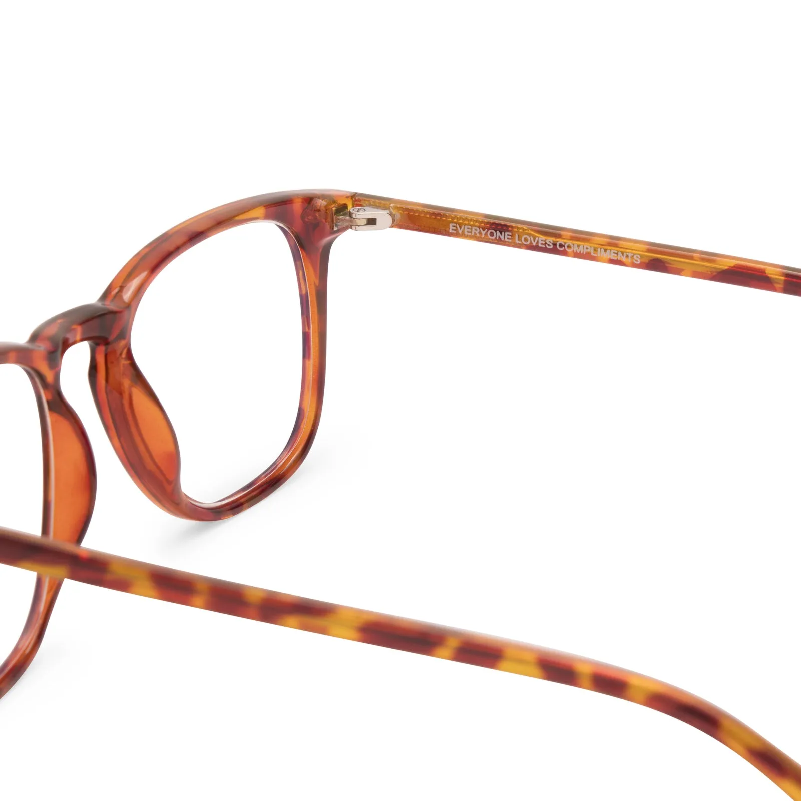 GRIFFIN - AMBER TORTOISE + BLUE LIGHT READERS sold by Diff Eyewear product image thumbnail 3