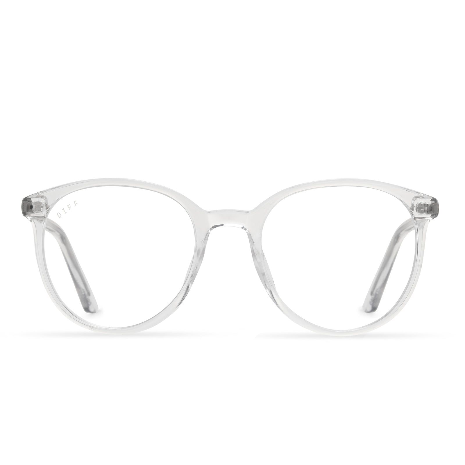 JEANNE - CLEAR CRYSTAL + BLUE LIGHT TECHNOLOGY GLASSES sold by Diff Eyewear