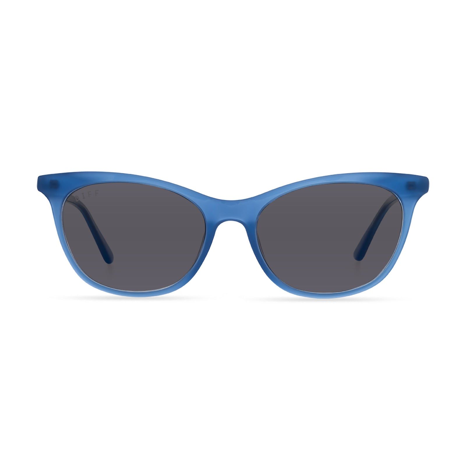 JADE - AEGEAN BLUE CRYSTAL + CLEAR GLASSES sold by Diff Eyewear product image thumbnail 5