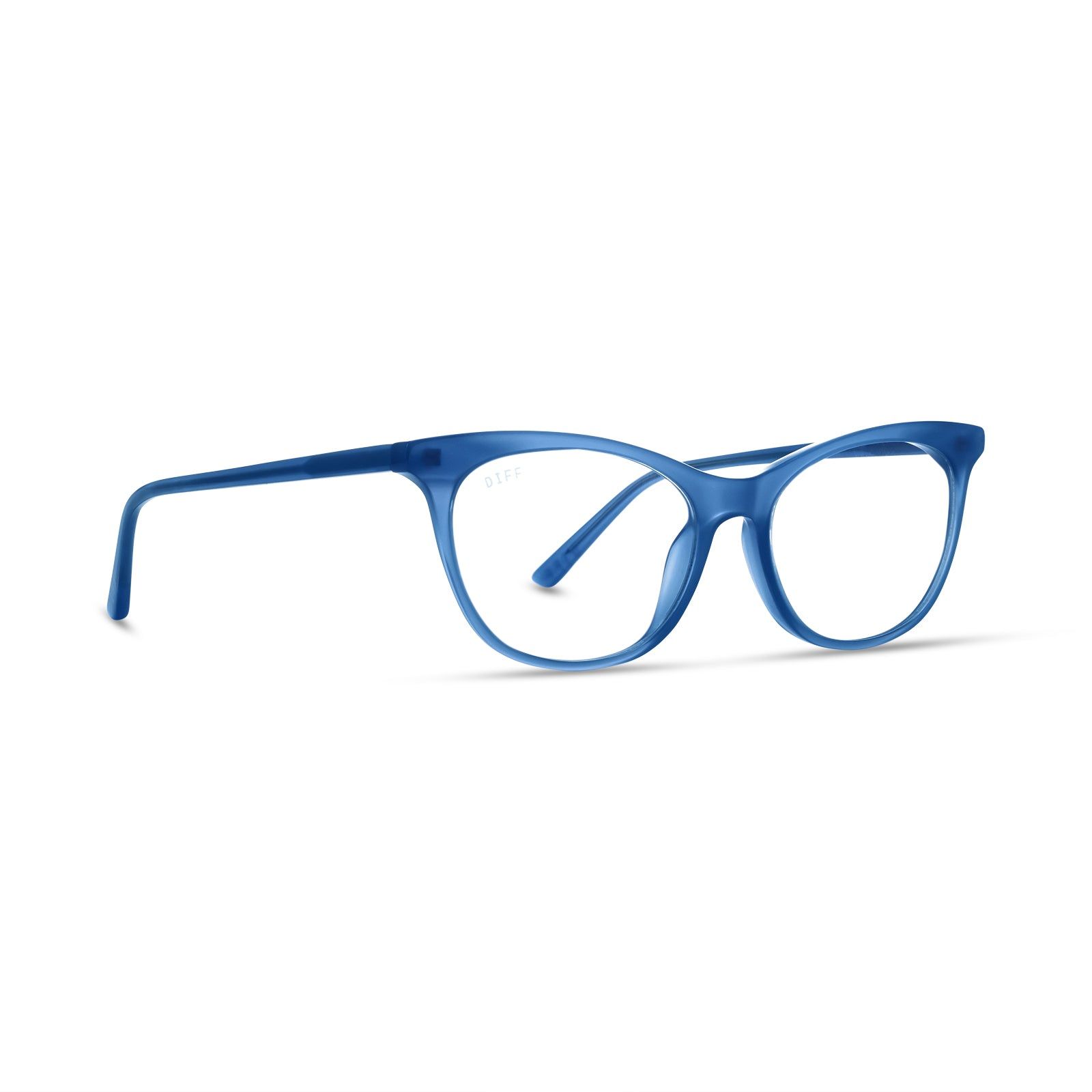 JADE - AEGEAN BLUE CRYSTAL + CLEAR GLASSES sold by Diff Eyewear product image thumbnail 2
