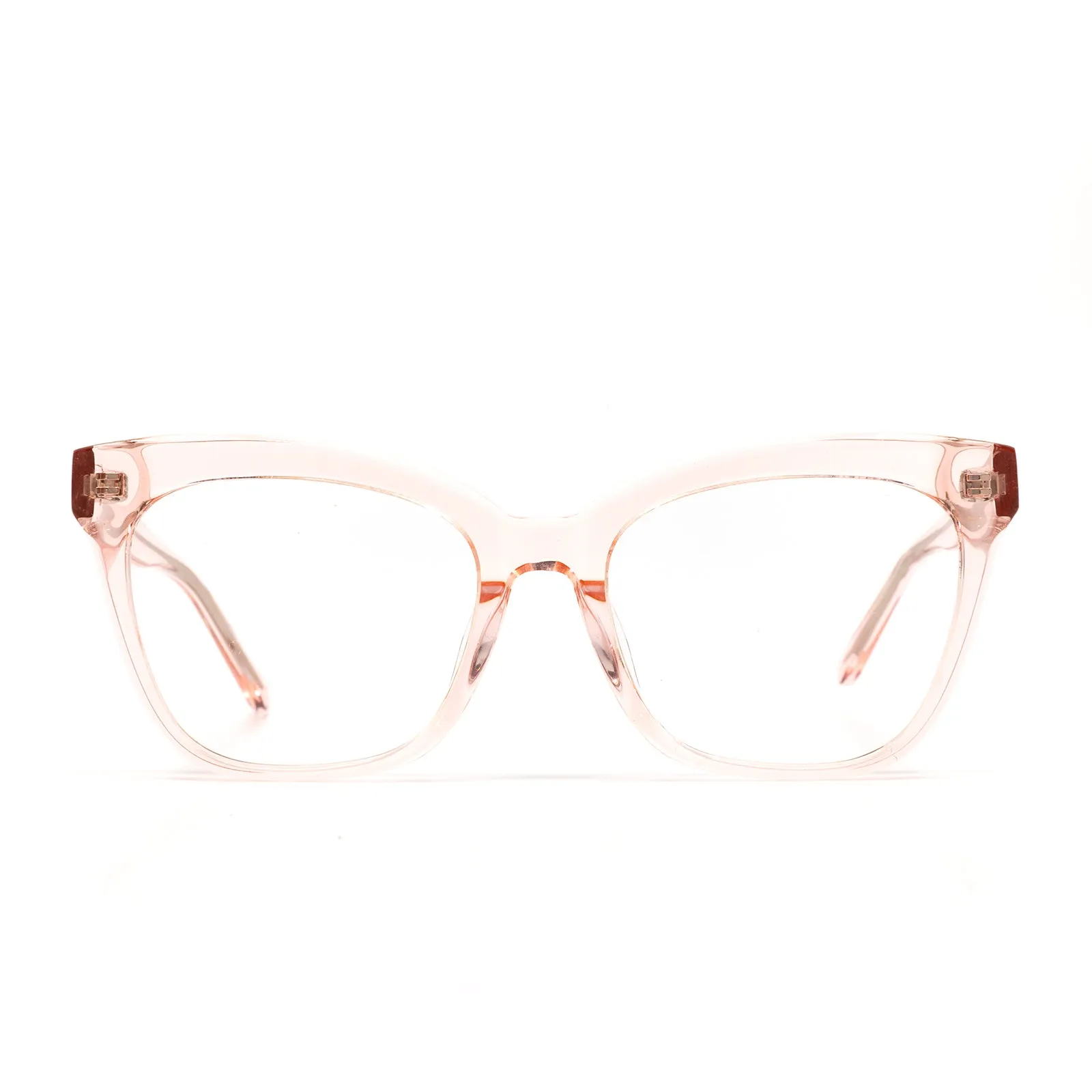 WINSTON - ROSE CRYSTAL + GLASSES sold by Diff Eyewear