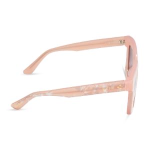KRISTA HORTON - THE KAMP + PINK + WINE GRADIENT POLARIZED SUNGLASSES sold by Diff Eyewear