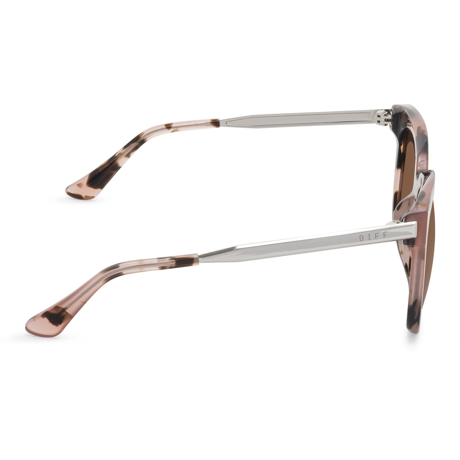 BELLA - HIMALAYAN TORTOISE + BROWN + POLARIZED SUNGLASSES sold by Diff Eyewear product image thumbnail 4