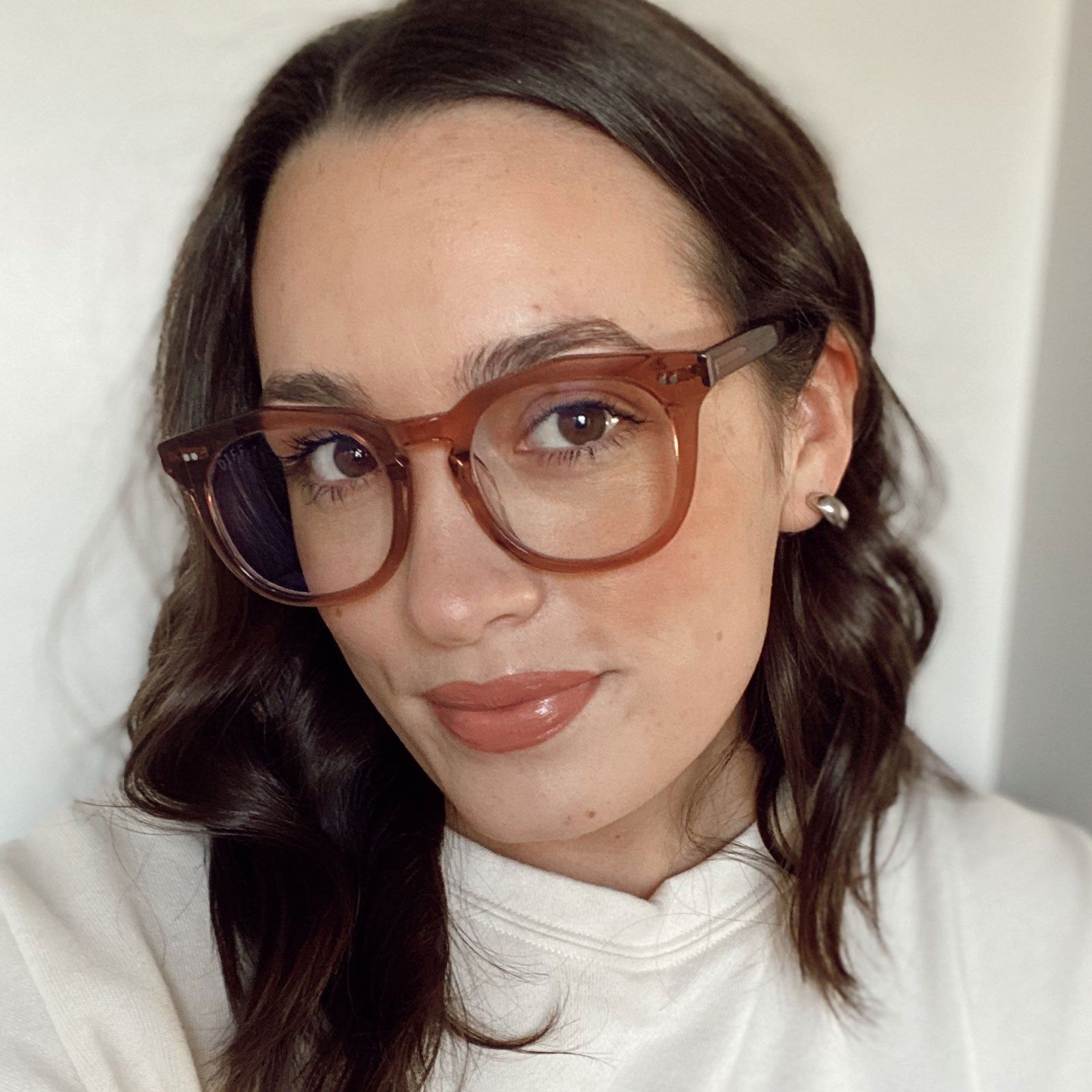 WESTON - DUNES CRYSTAL + CLEAR GLASSES sold by Diff Eyewear product image thumbnail 5