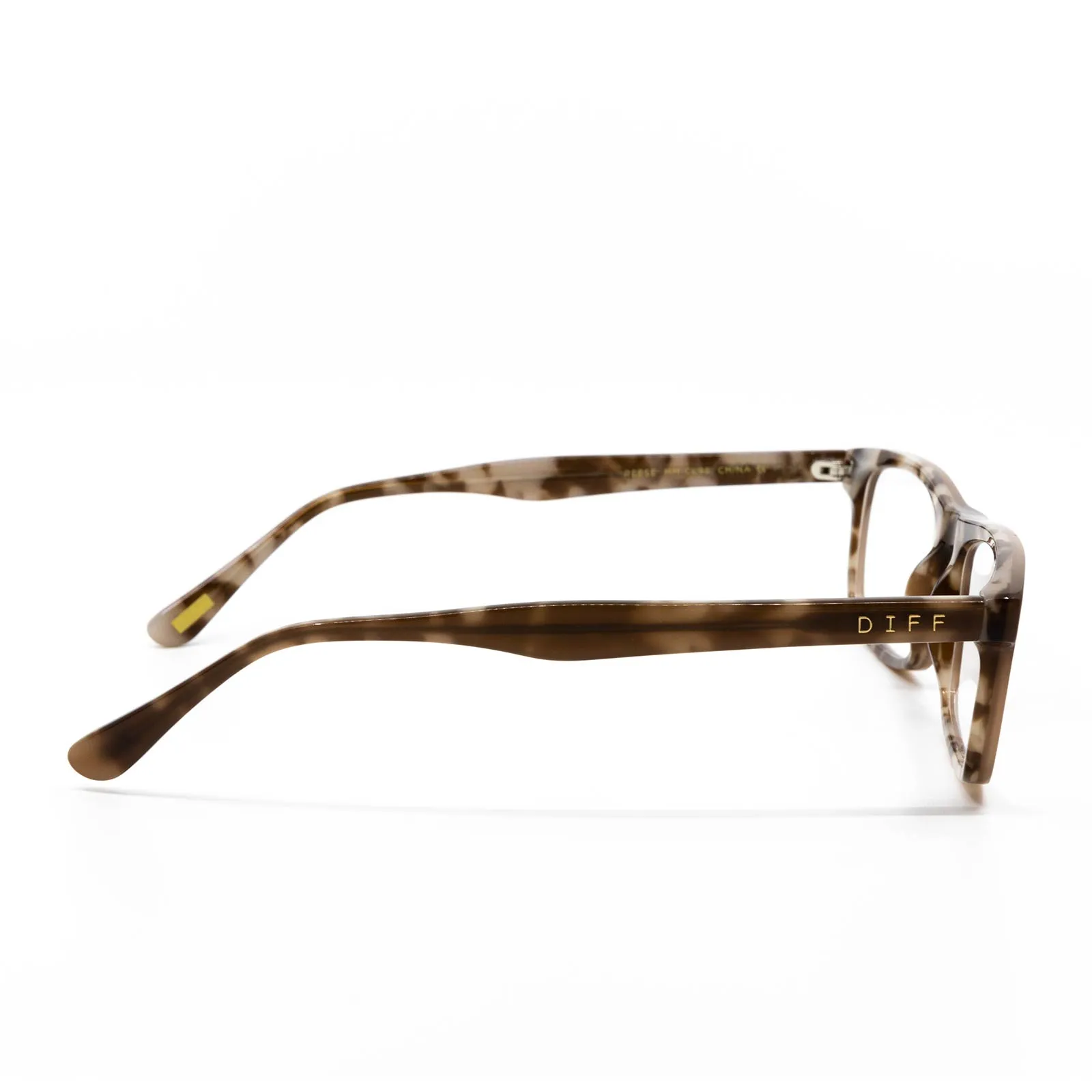 REESE - MOCHA TORTOISE + PRESCRIPTION GLASSES sold by Diff Eyewear product image thumbnail 3