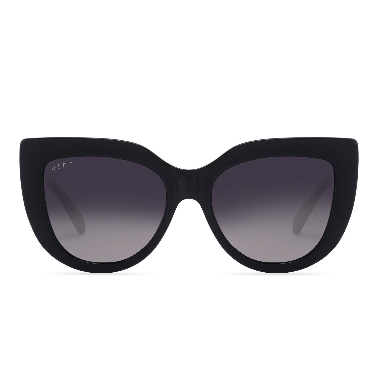 MARGOT - BLACK + GREY SUNGLASSES sold by Diff Eyewear